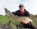 Geoff Flower 21lb2oz Pike from Rother