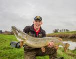 Geoff Flower 22lb Pike from Rother