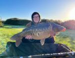 Jake Powell 27lb 6oz Mirror Carp